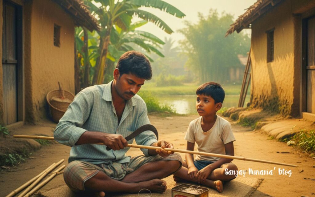 ছিপ আর বড়শির গল্প