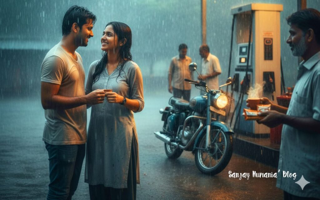 বৃষ্টির দিনে সেই প্রথম