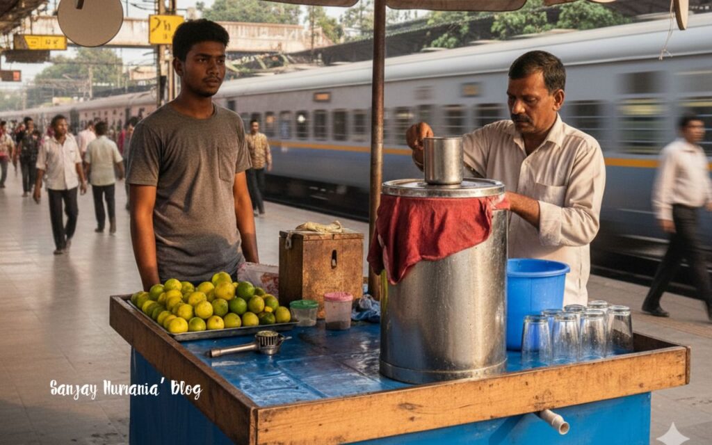 স্টেশনের লেবুজল
